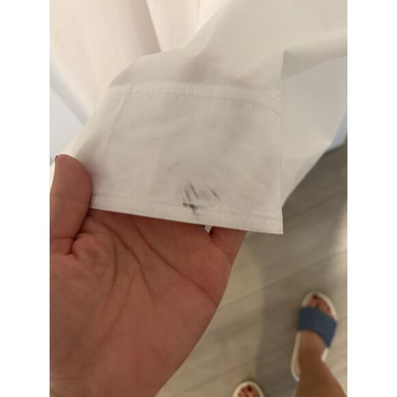 SIMKHAI Jazz Core Cotton Poplin Pintuck Midi-Dress - Picture 10 of 12